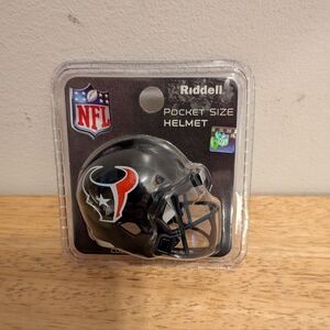 NFL Houston Texans Black Pocket-Size Helmet